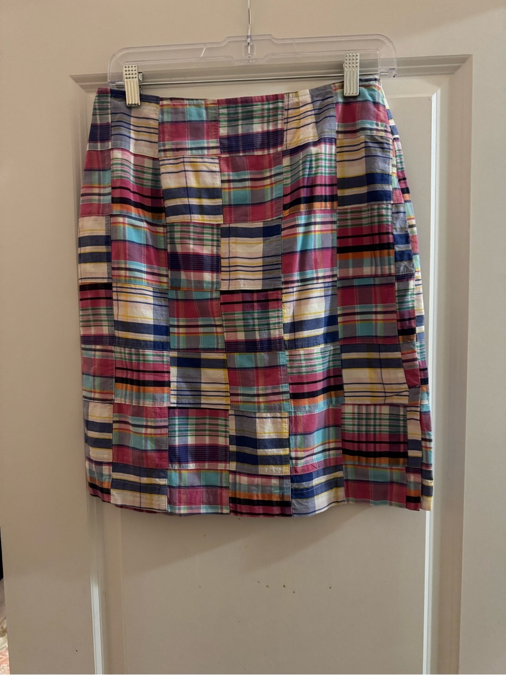 Cape Madras skirt size 4